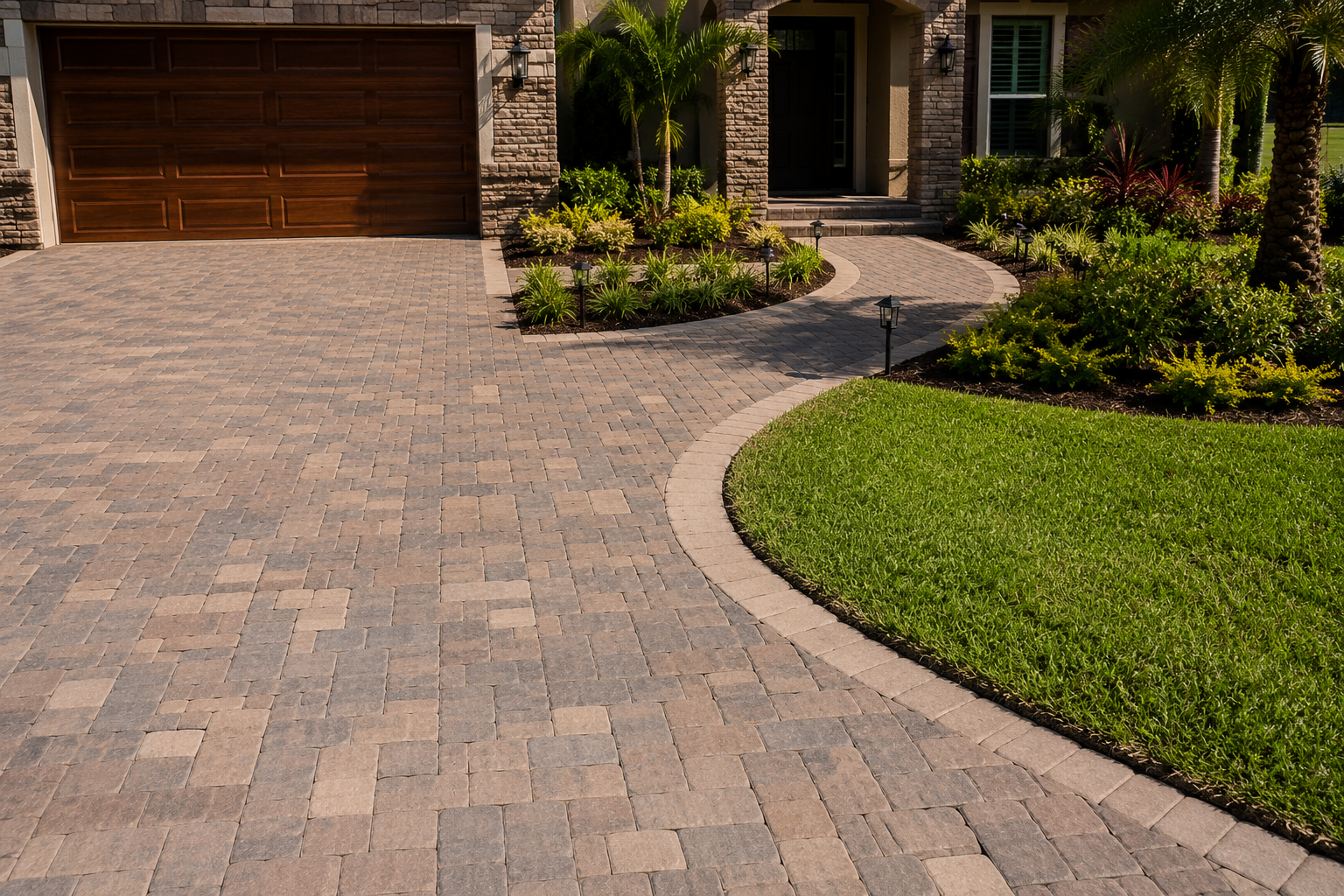 Driveways, walkways, patios